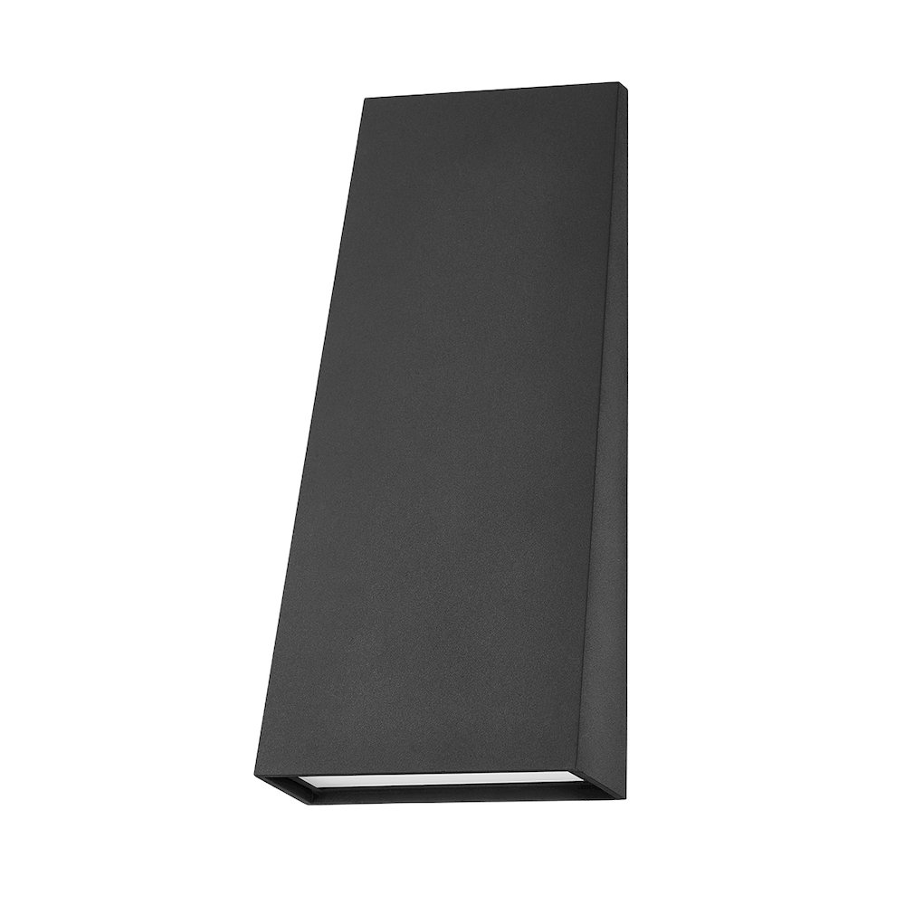 Roy Exterior Wall Sconce, Texture Black. Picture 1