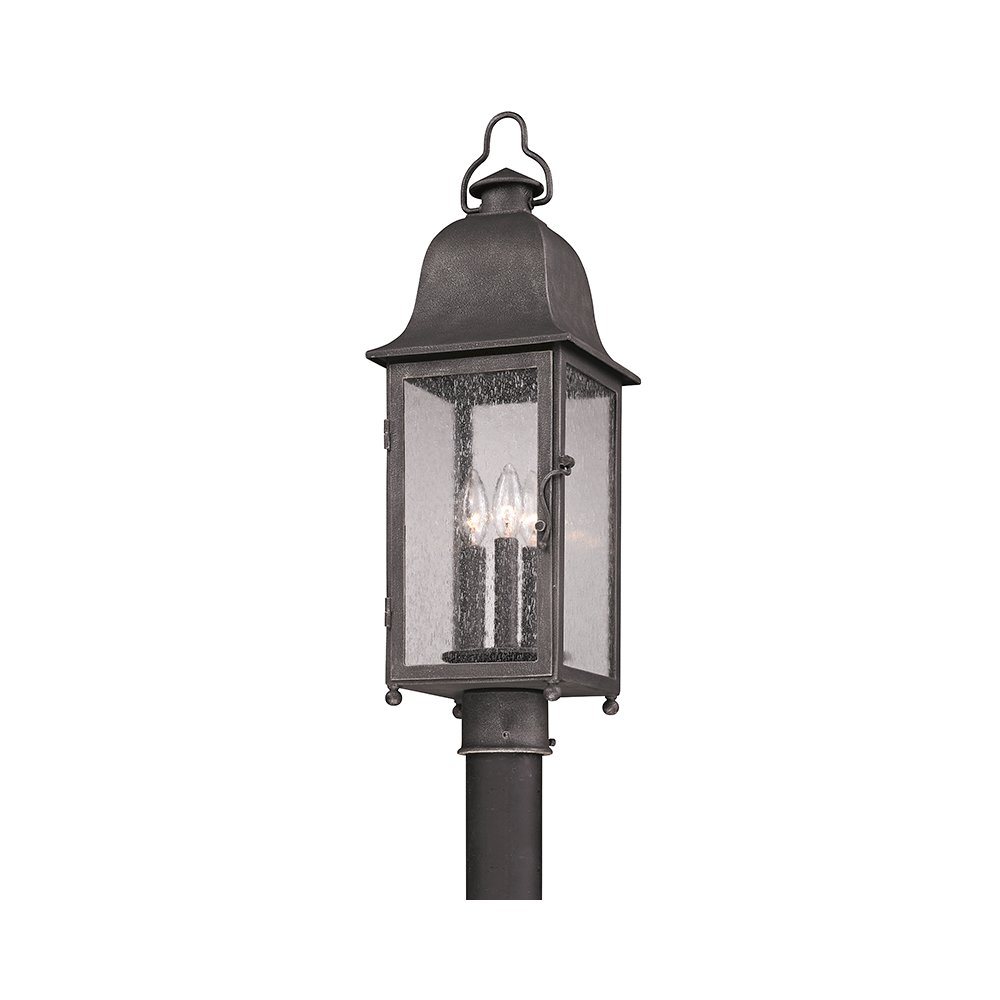 Larchmont Exterior Post, Vintage Bronze. Picture 1