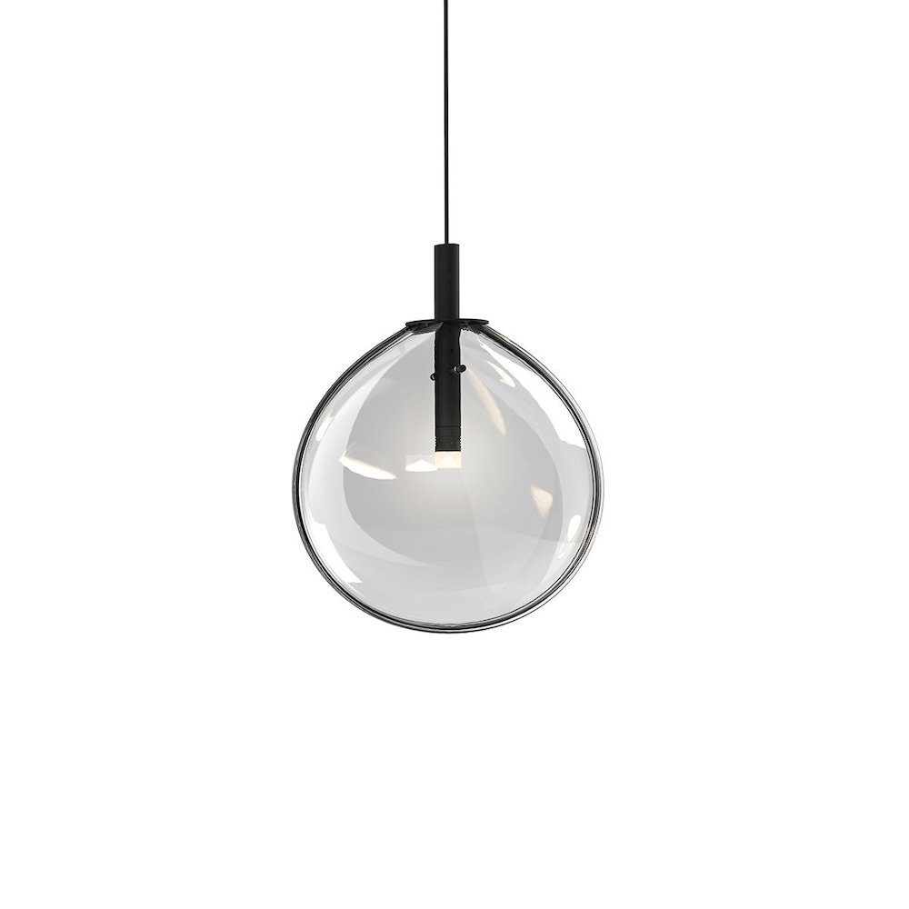 Cantina Pendant, Satin Black. Picture 1