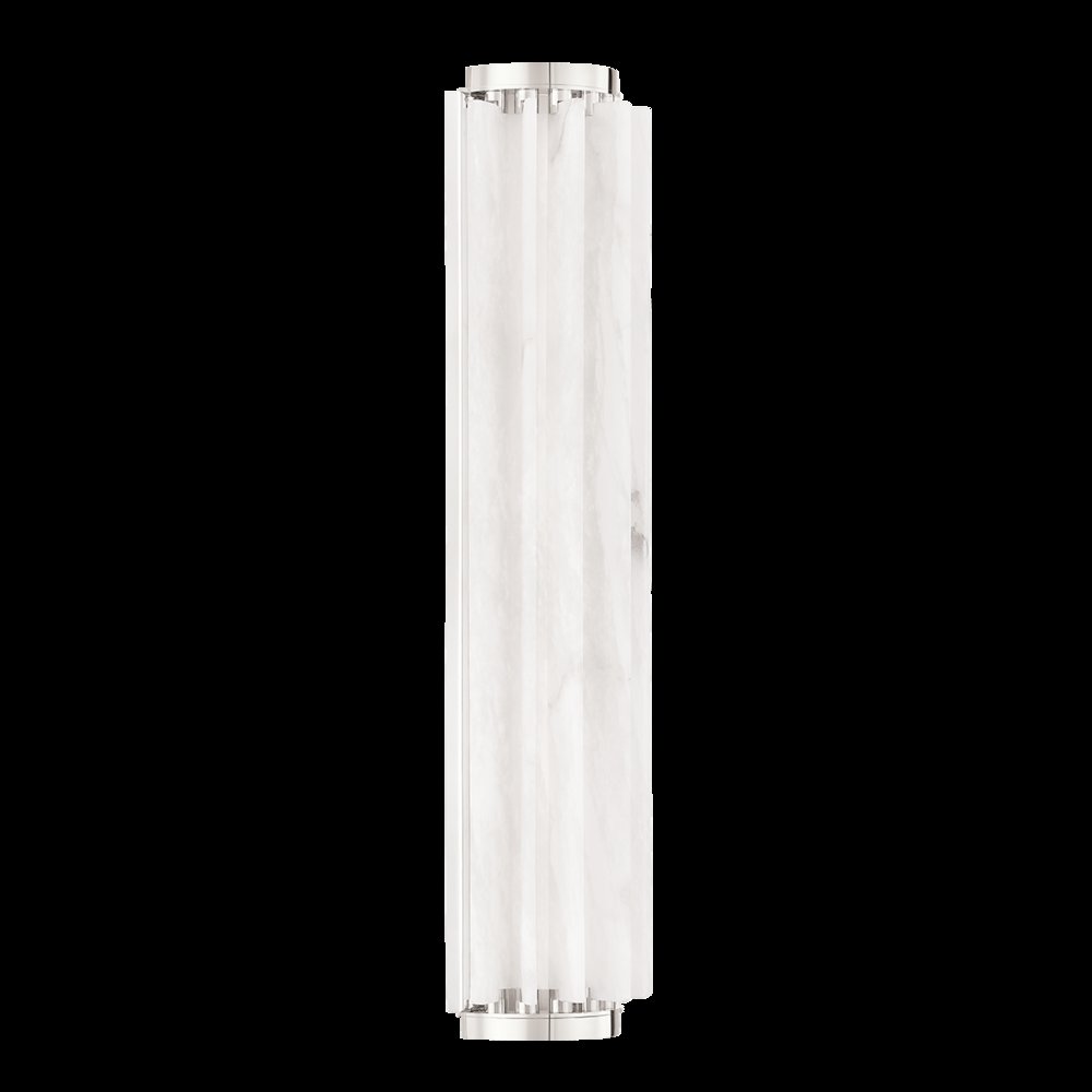 Hillside Wall Sconce, Polished Nickel. Picture 1