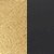 Paxton Pendant In Gold Leaf/Black Color. Picture 2