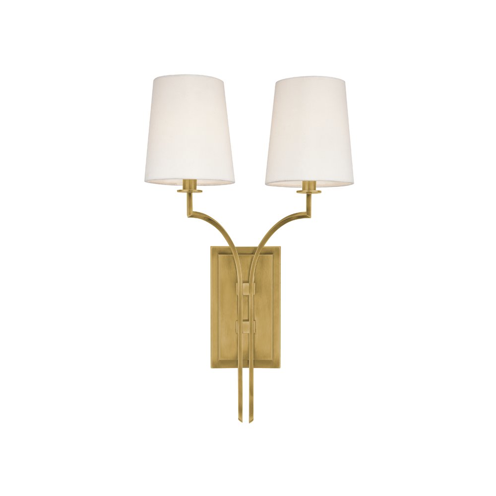 Glenford Wall Sconce, Aged Brass. Picture 1