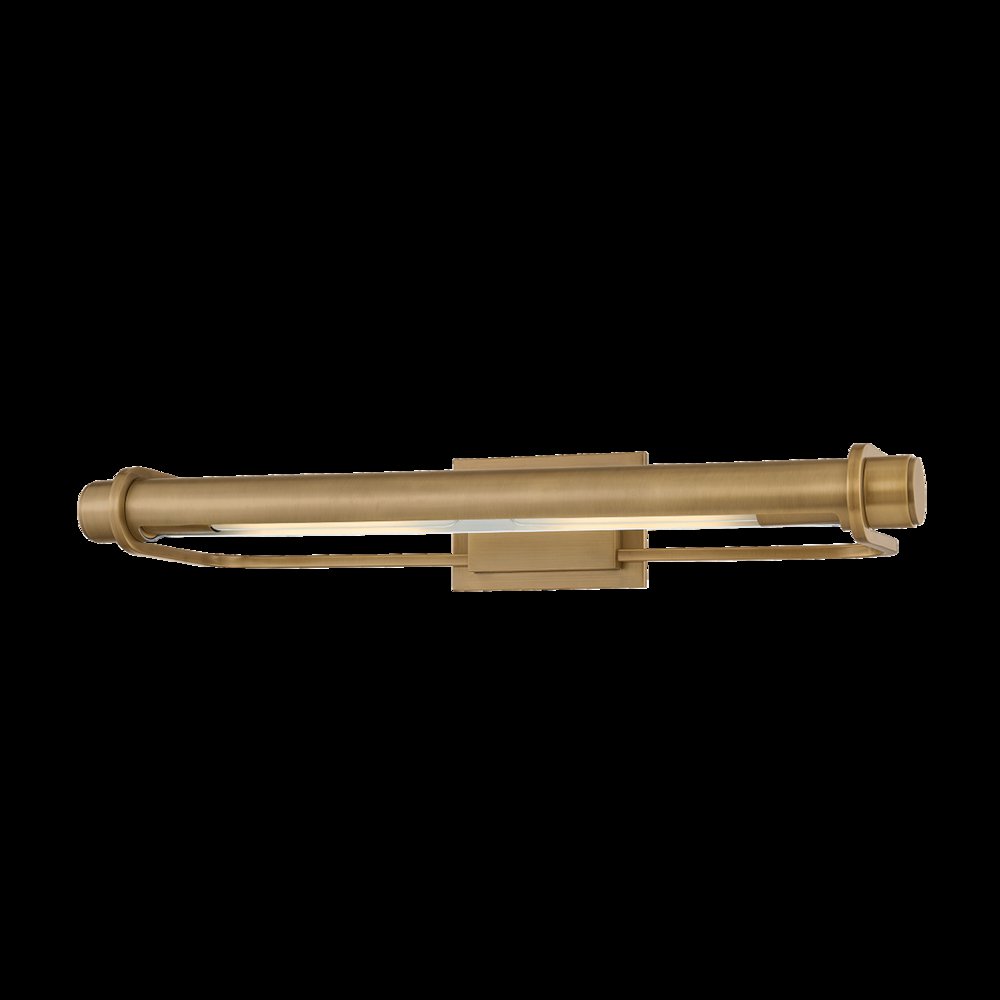 Caspian Picture Light, Patina Brass. Picture 1