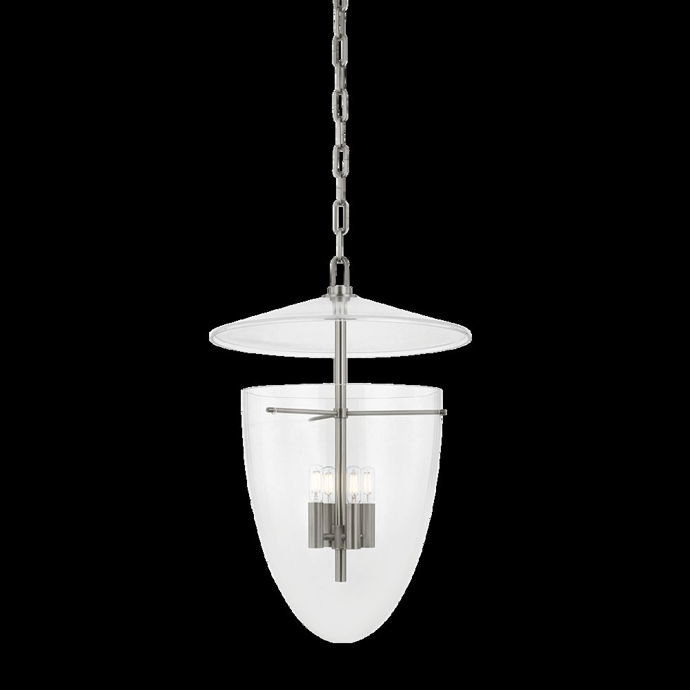 Tully Lantern, Vintage Pewter. Picture 1
