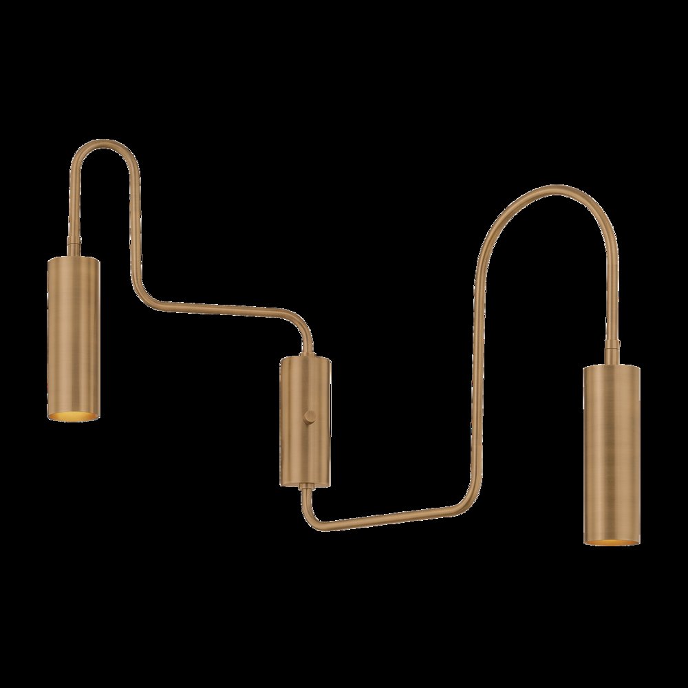 Lark Wall Sconce, Patina Brass. Picture 1