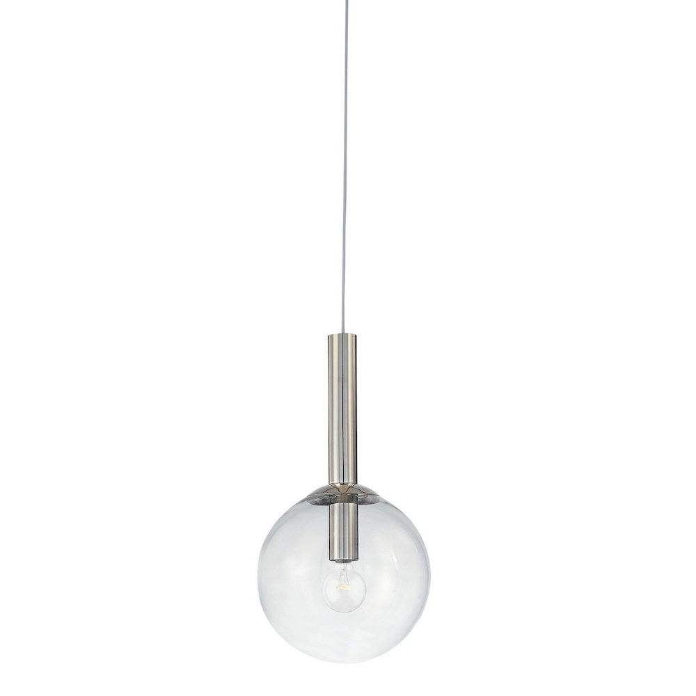 Bubbles Pendant, Polished Nickel. Picture 1