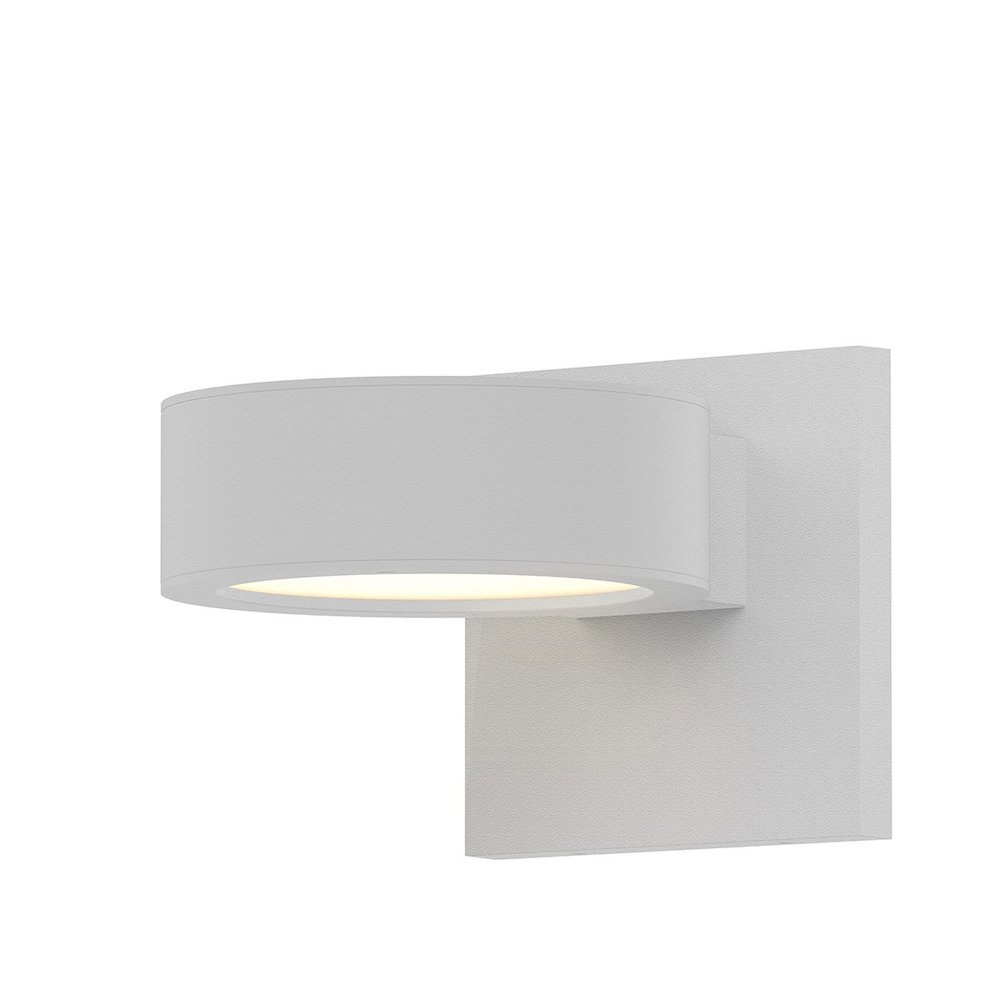 REALS Wall Sconce, Texture White. Picture 1