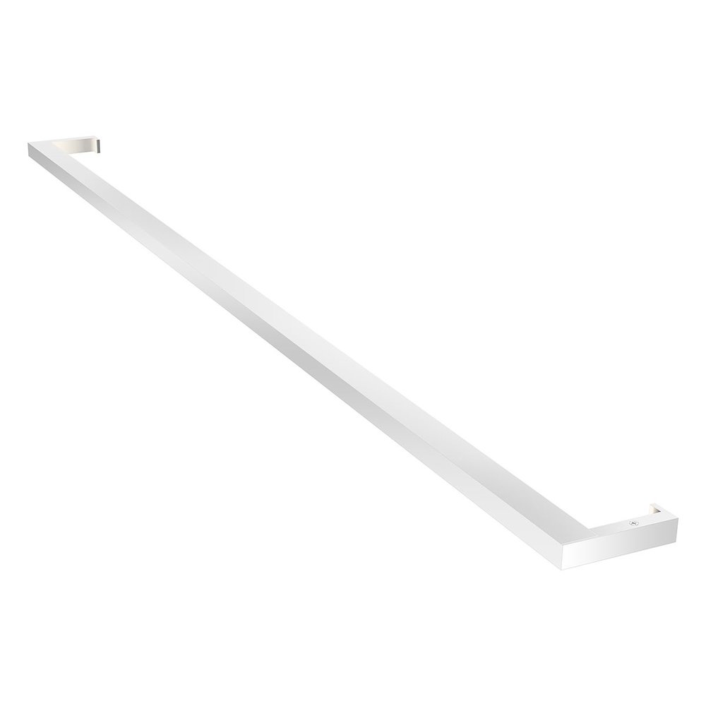Thin-Line Wall Sconce, Bright Satin Aluminum. Picture 1