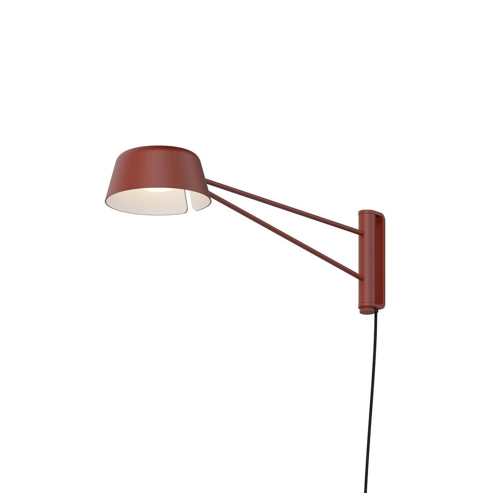 Ray Wall Sconce, Oxide Red. Picture 1