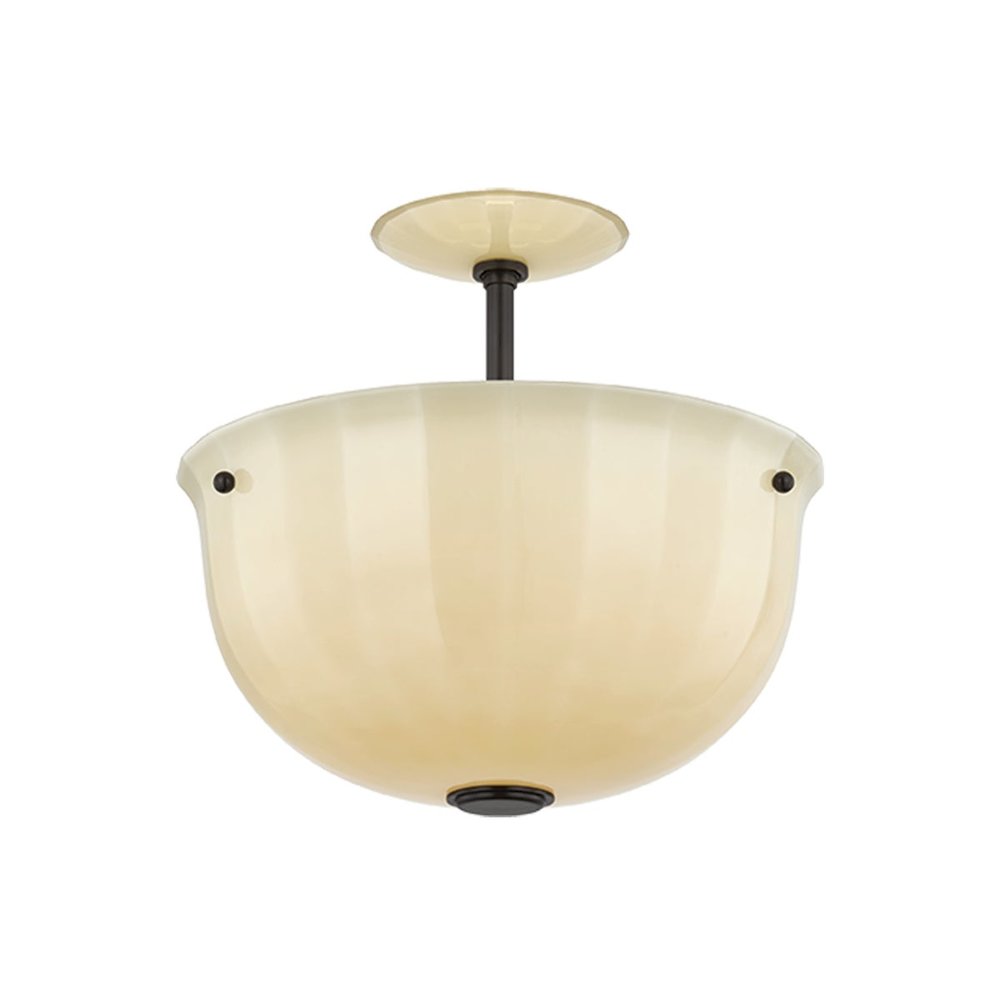 Nevins Semi Flush, Essential. Picture 1