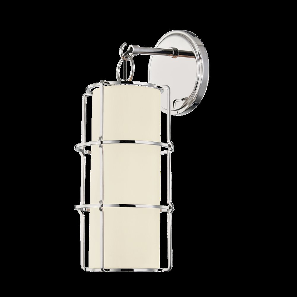 Sovereign Wall Sconce, Polished Nickel. Picture 1