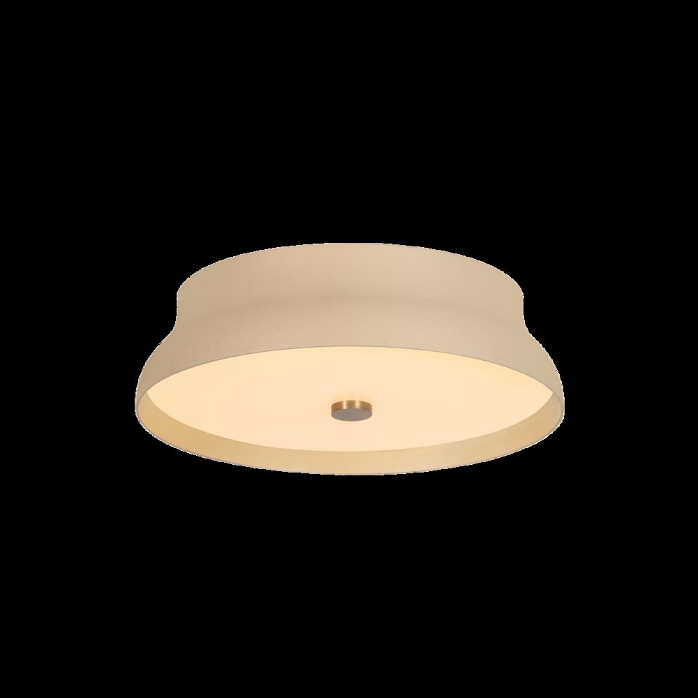 Shore Flush Mount, Patina Brass. Picture 1
