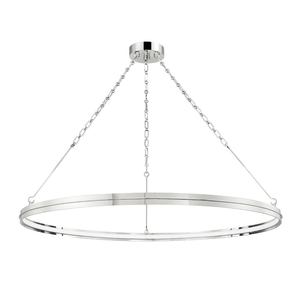 Hanover Pendant In Polished Nickel Color. Picture 3
