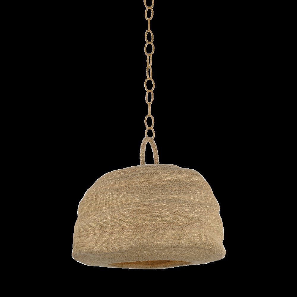 Ferrando Pendant, Patina Brass. Picture 1