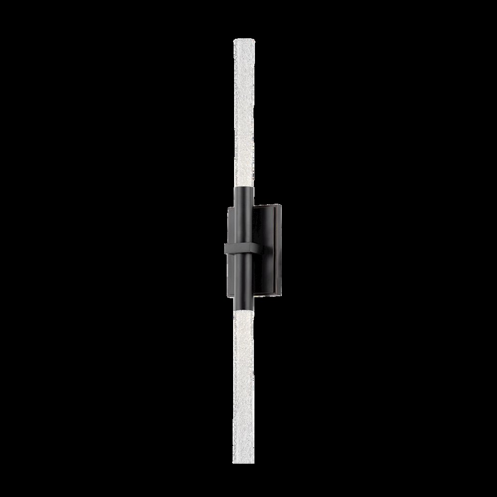 Millerton Wall Sconce, Black Brass. Picture 1