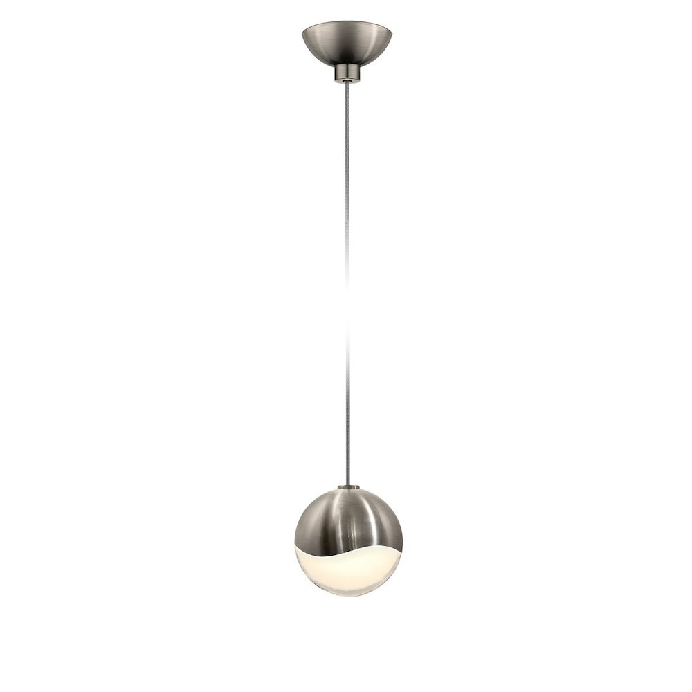 Grapes Pendant, Satin Nickel. Picture 1