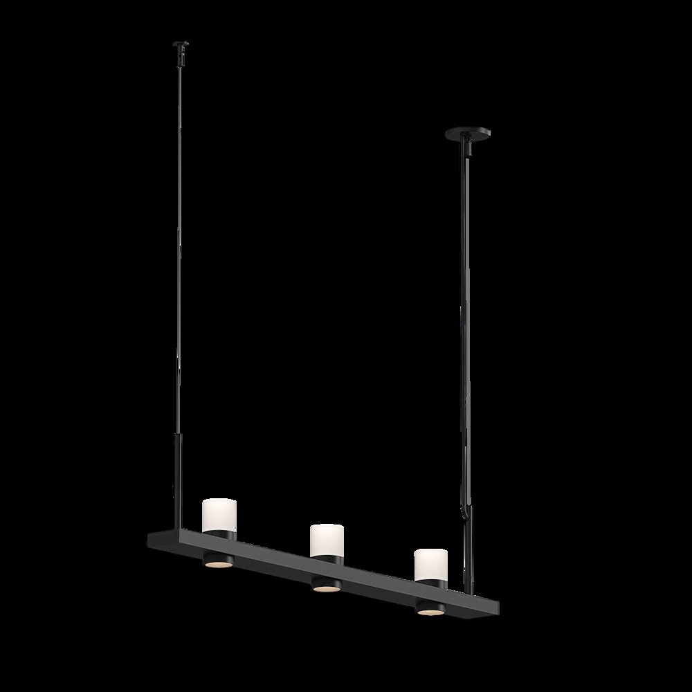 Intervals Pendant, Satin Black. Picture 1