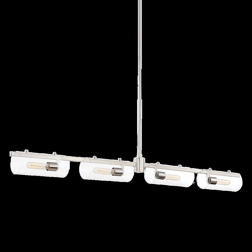 Ariel Linear, Polished Nickel. Picture 1