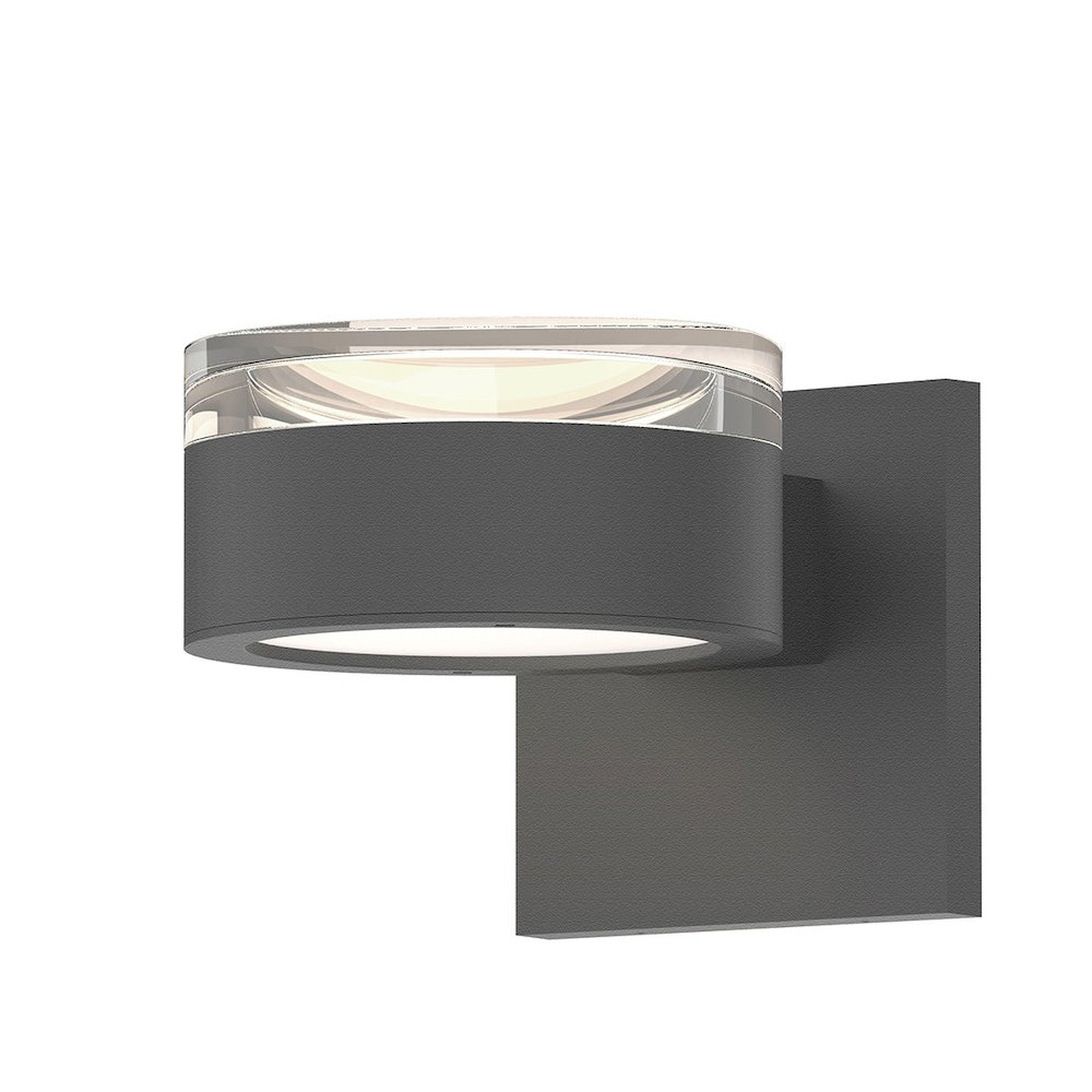 REALS Wall Sconce, Textured Gray. Picture 1