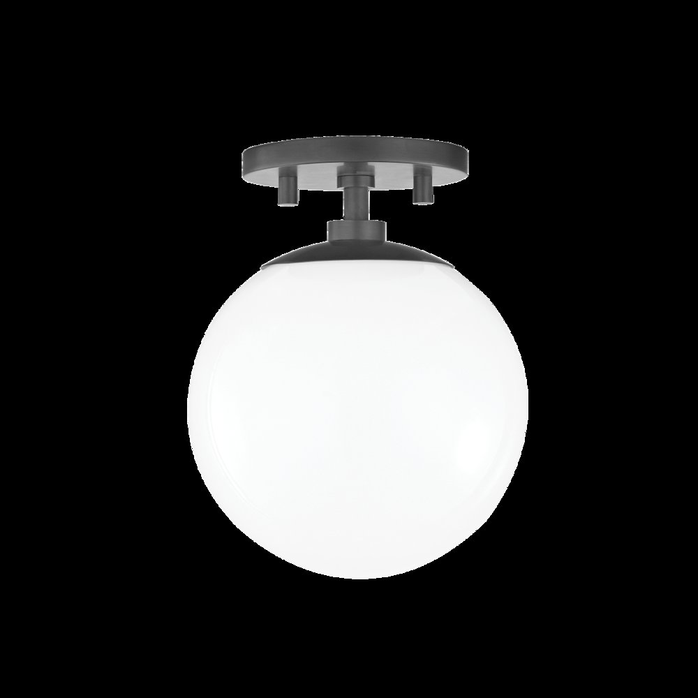 Stella Semi Flush, Old Bronze. Picture 1