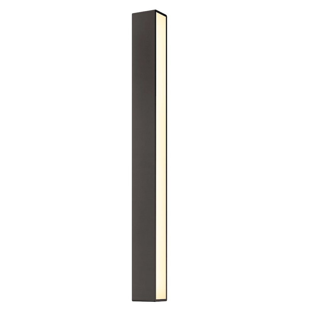Sideways Wall Sconce, Textured Bronze. Picture 1