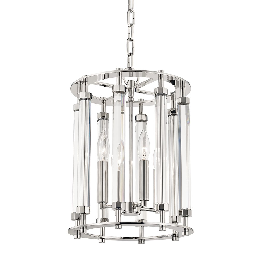 Haddon Lantern, Polished Nickel. Picture 1