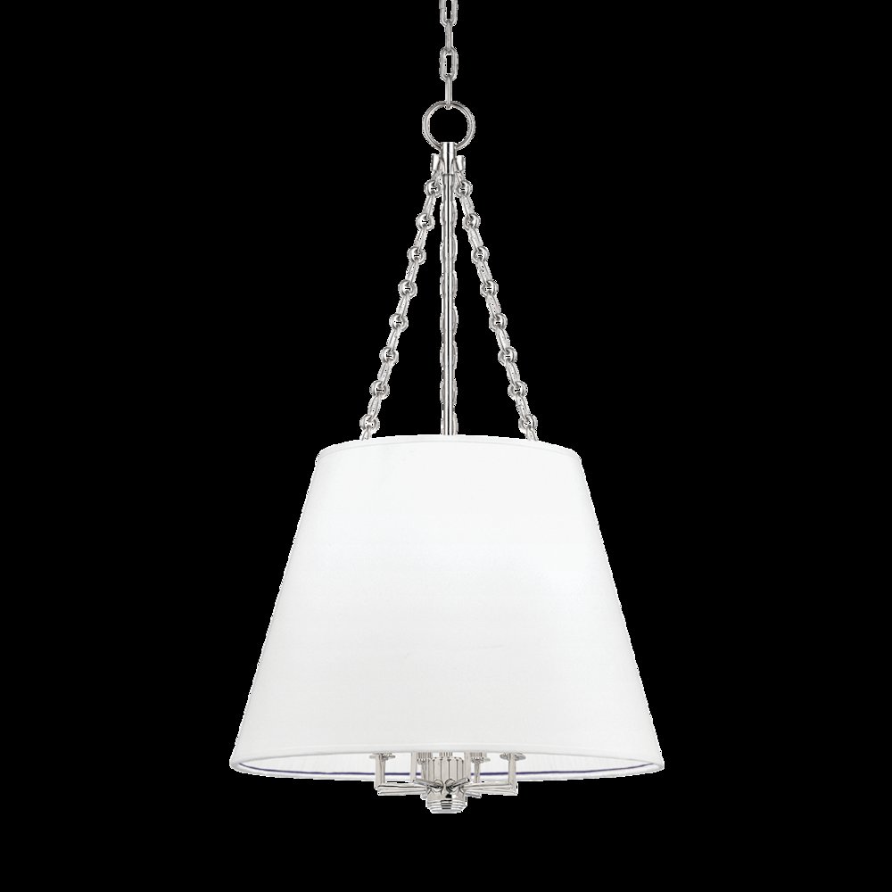 Burdett Pendant, Polished Nickel. Picture 1