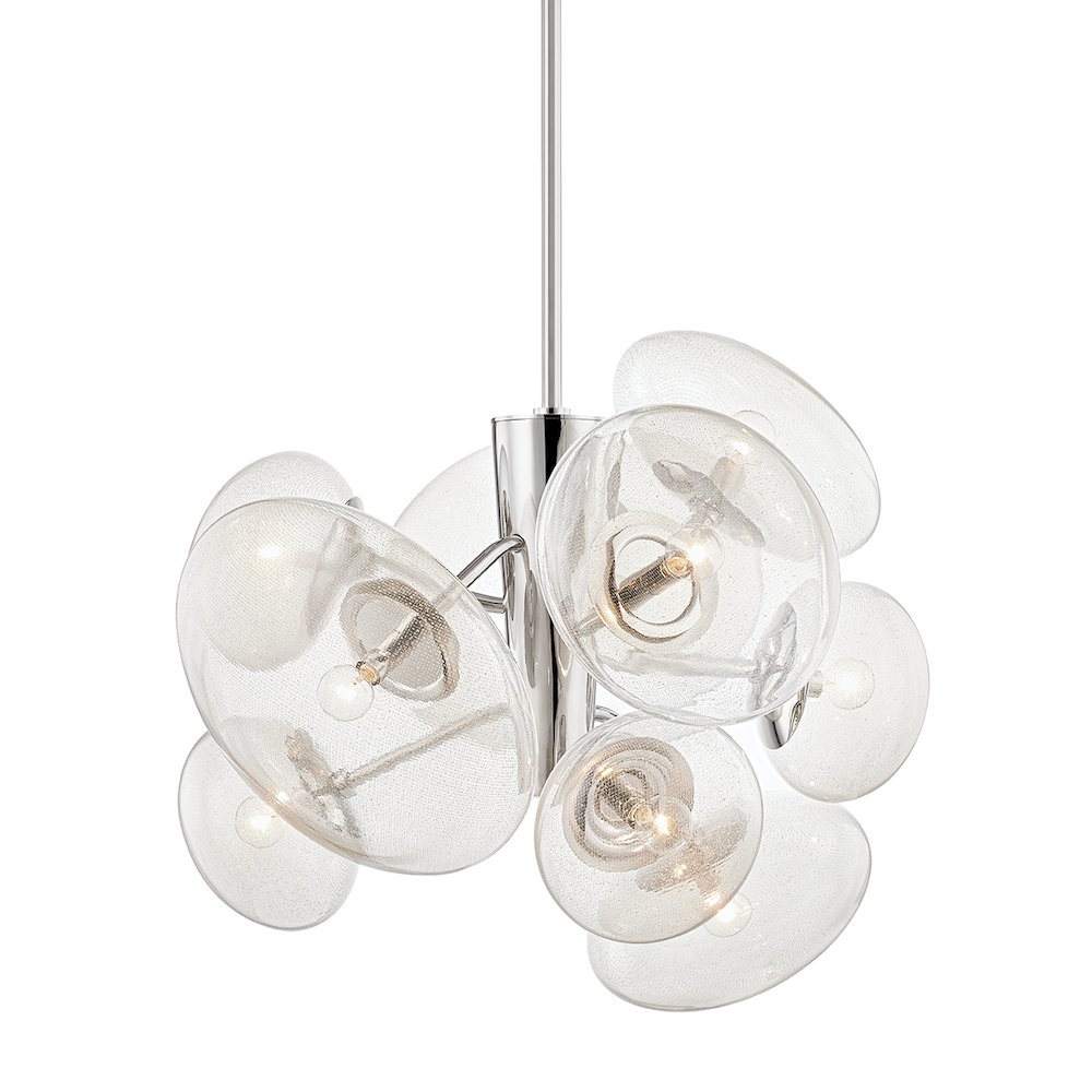 Opera Chandelier, Polished Nickel. Picture 1