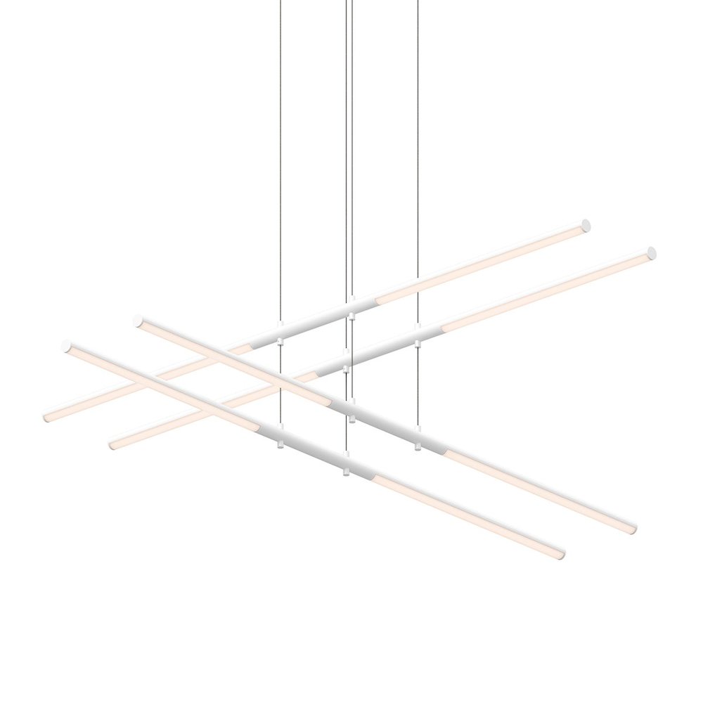 Tik-Tak Pendant, Satin White. Picture 1