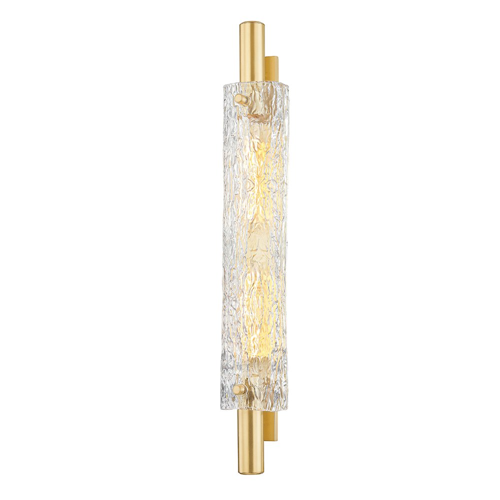 Harwich Wall Sconce, Aged Brass. Picture 1