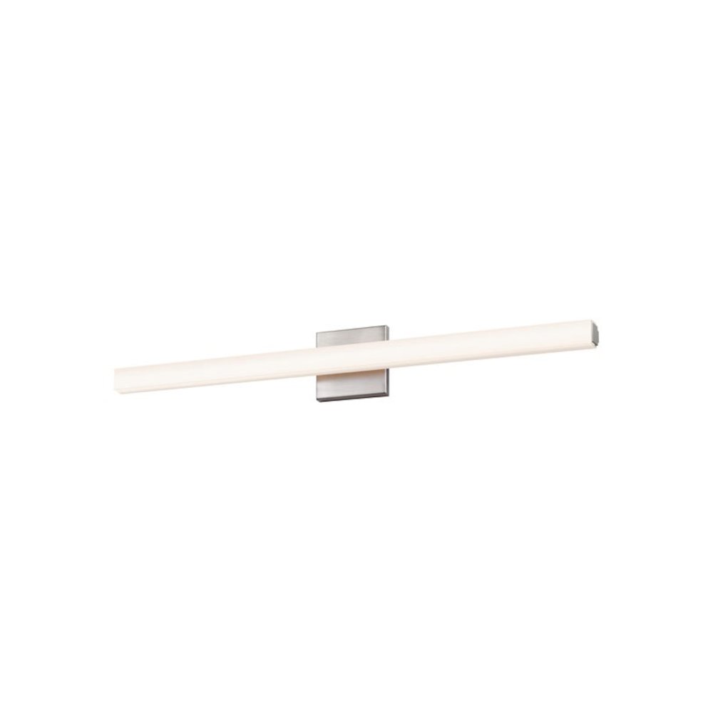 SQ-Bar Bath and Vanity, Satin Nickel. Picture 1