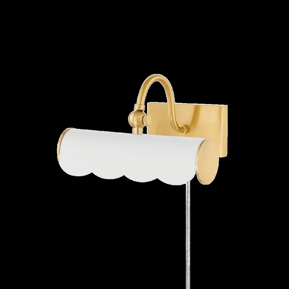 Fifi Picture Light, Aged Brass. Picture 1