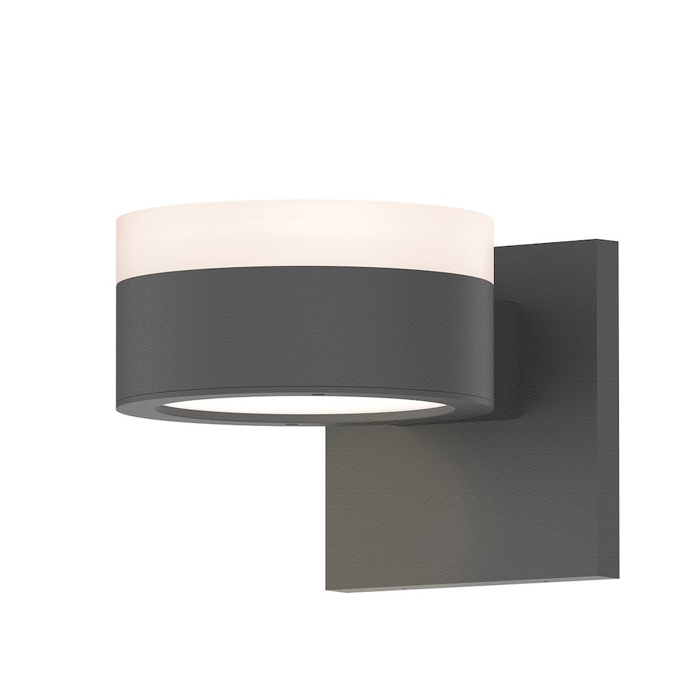 REALS Wall Sconce, Textured Gray. Picture 1