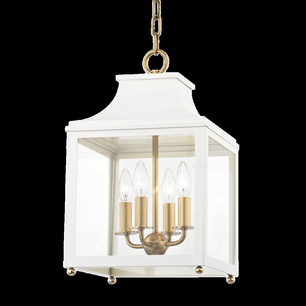 Leigh Lantern, Aged Brass. Picture 1