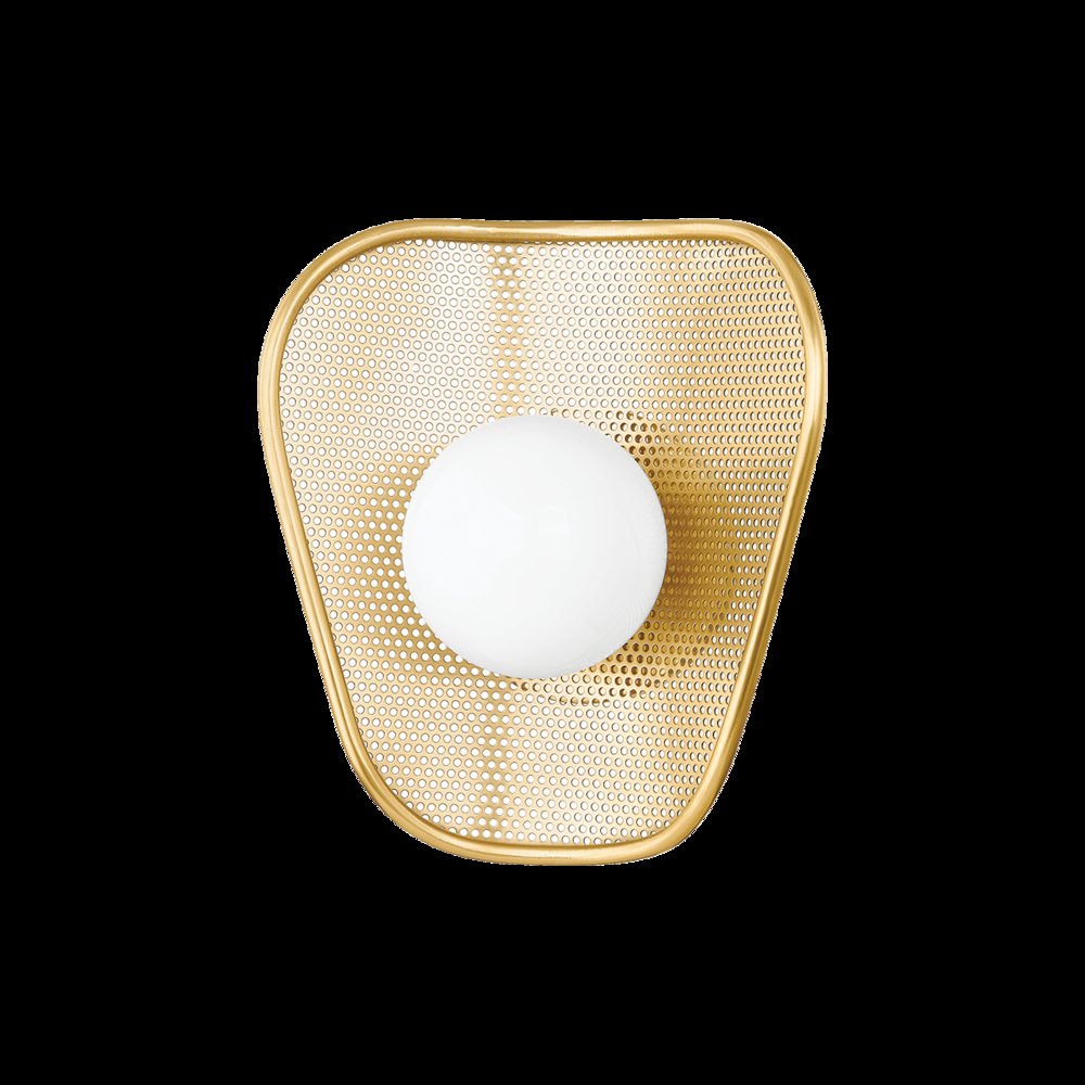 Marta Wall Sconce, Aged Brass. Picture 1