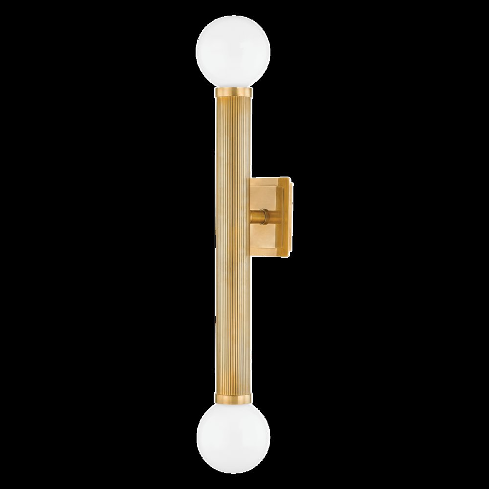 Pienza Wall Sconce, Vintage Brass. Picture 1