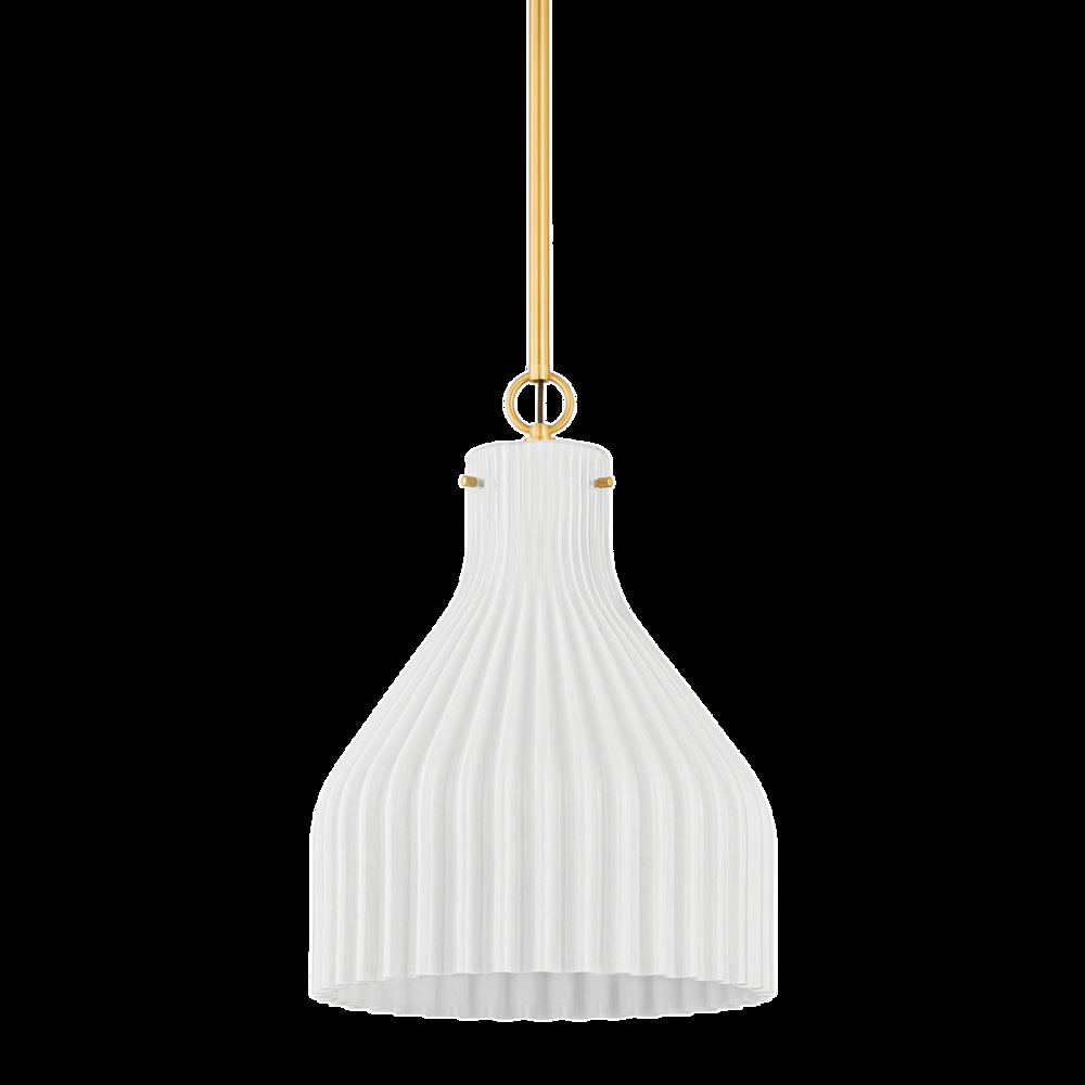 Corinthia Pendant, Aged Brass. Picture 1