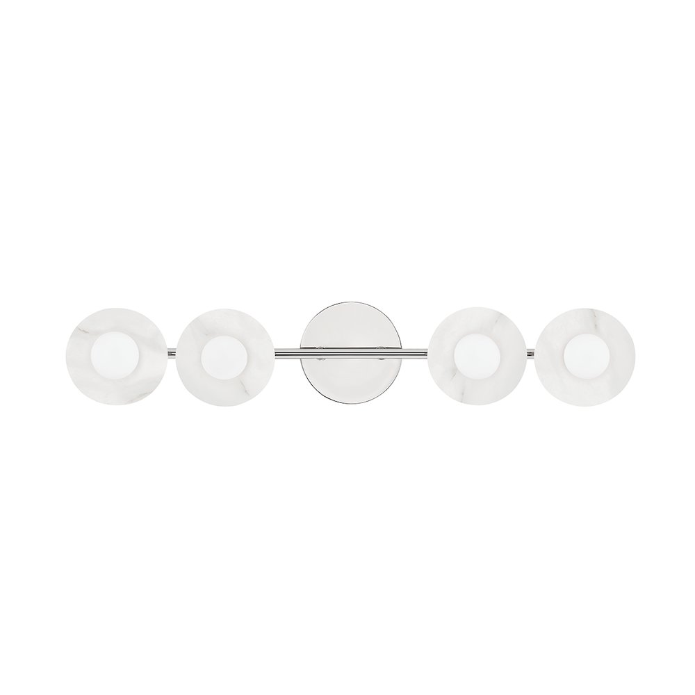 Elmont Bath And Vanity, Polished Nickel. Picture 1