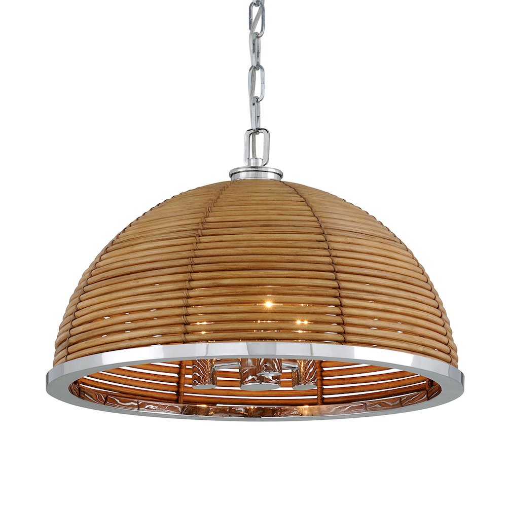 Carayes Chandelier, Stainless Steel. Picture 1