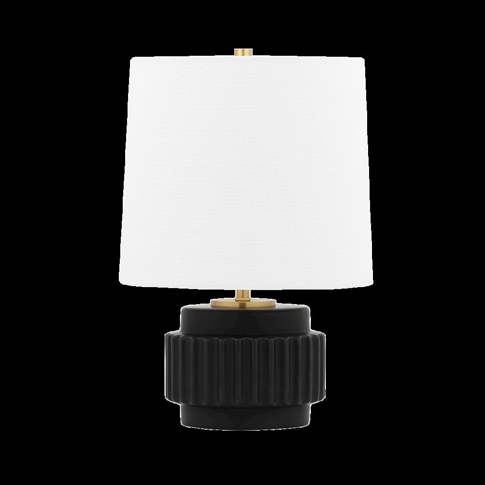 Kalani Table Lamp, Matte Black. Picture 1