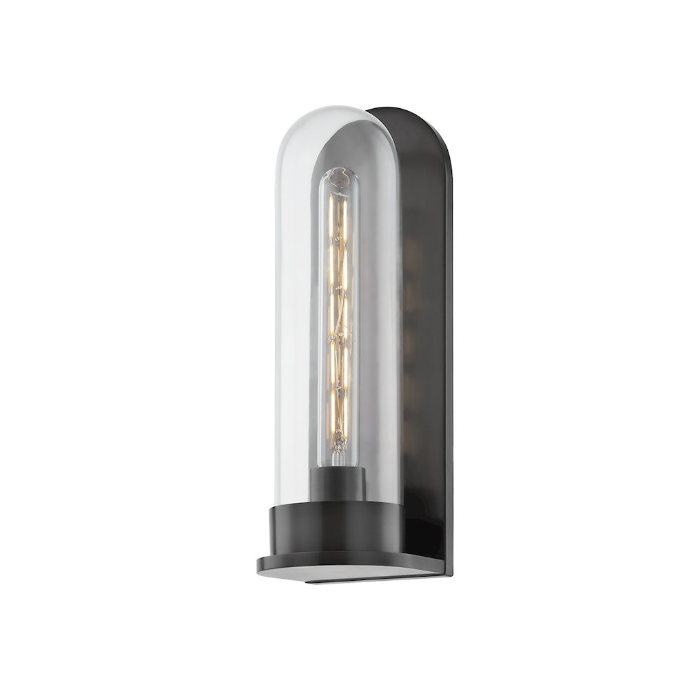 Irwin Wall Sconce, Distressed Bronze. Picture 1