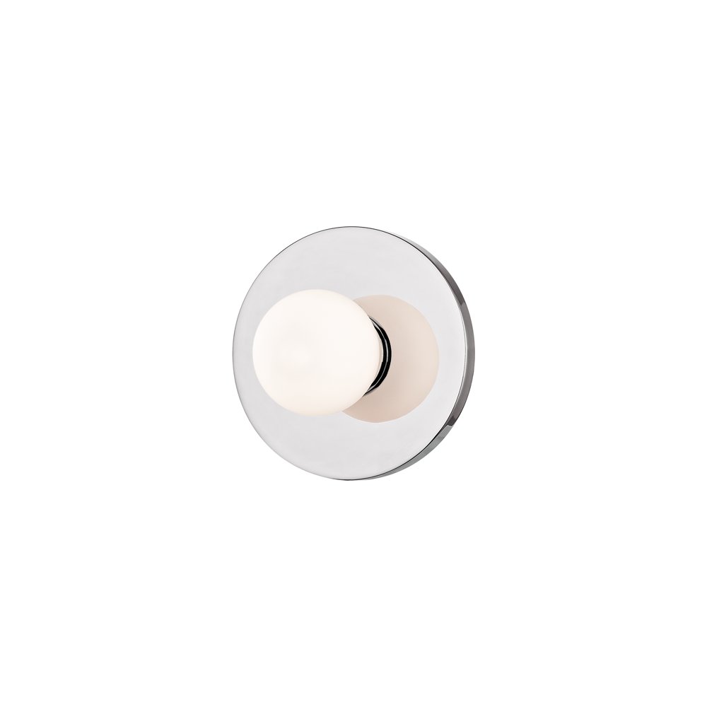 Taft Wall Sconce, Polished Chrome. Picture 1