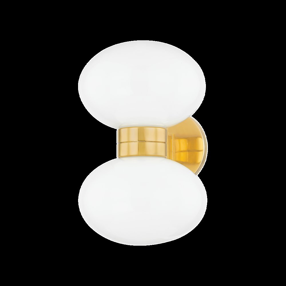 Otsego Wall Sconce, Aged Brass. Picture 1