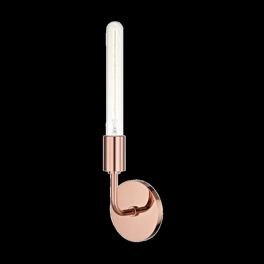 Ava Wall Sconce, Polished Copper. Picture 1