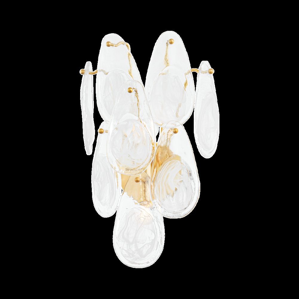 Darcia Wall Sconce, Aged Brass. Picture 1