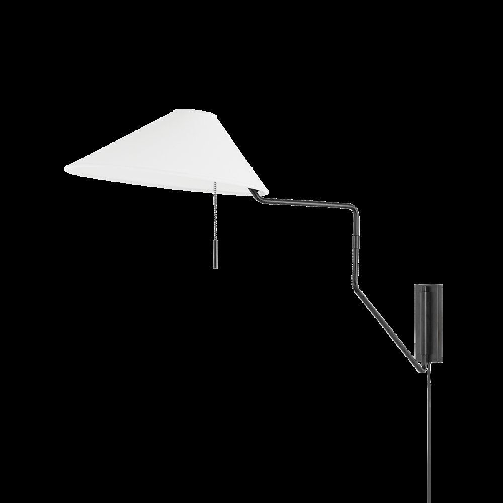Aisa Plug-In Sconce, Old Bronze. Picture 1