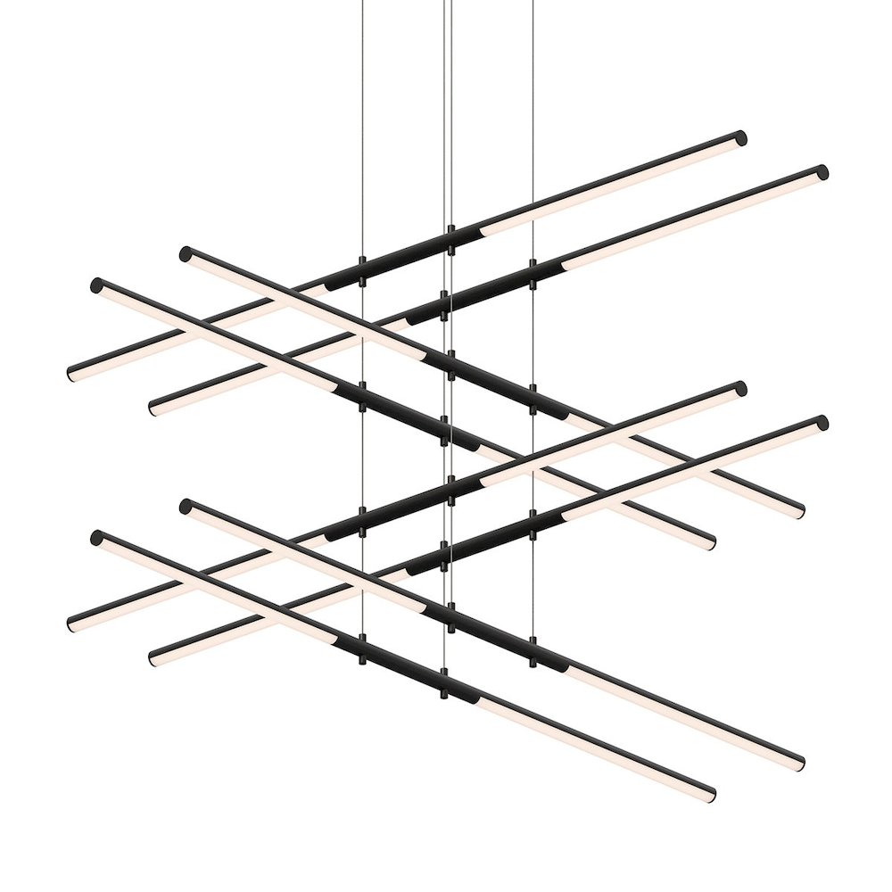 Tik-Tak Pendant, Satin Black. Picture 1