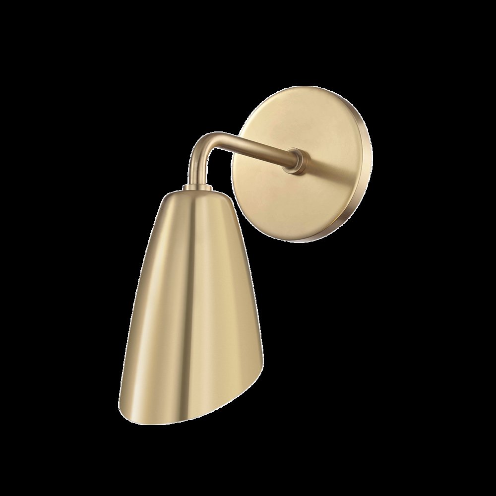 Kai Wall Sconce, Aged Brass. Picture 1