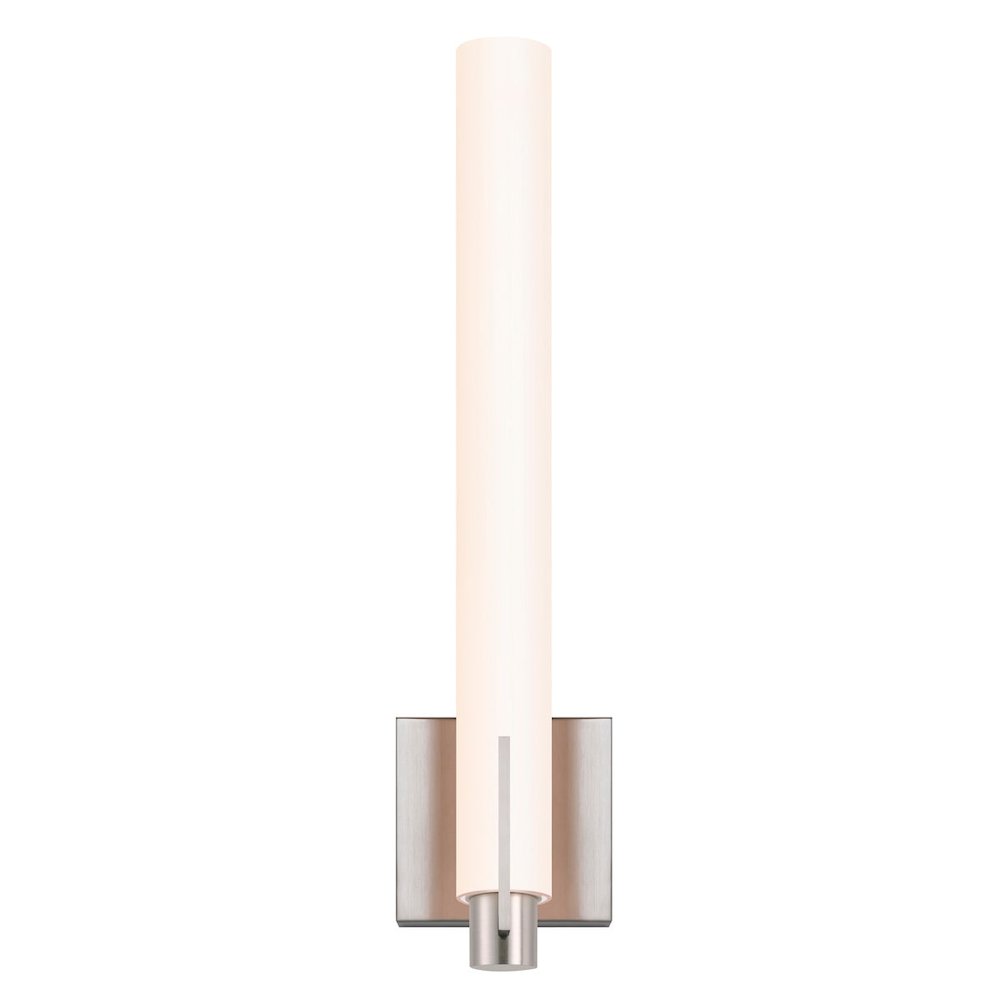 Tubo Slim LED Bath and Vanity, Satin Nickel. Picture 1