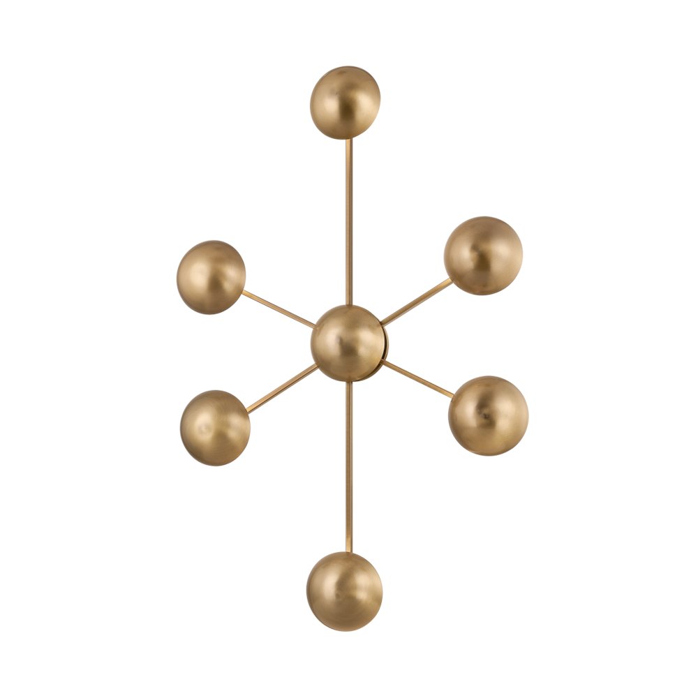 Giovanni Wall Sconce, Patina Brass. Picture 1